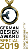 German Design Award 2019 NOMINEE - Coorperate-Identity